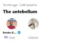 @brutedeforce Twitter Spaces - 10/24/2023 - The antebellum
