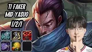 T1 Faker Mid Yasuo SoloQ Replay 20251005