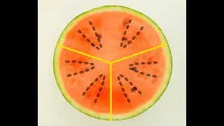 [Life Hacks] How to De-seed a Watermelon! It's Simple and Easy.｜Sharehows
