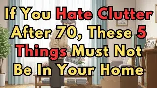 If You Hate Clutter After 70, These 5 Things Must Not Be In Your Home! Advice For The Elderly