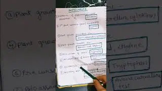 Phytochrome mcq||Plant hormone.class11.