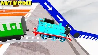 Thomas And Friends Huge Drop Crashes Accidents Will Happen Games Compilation