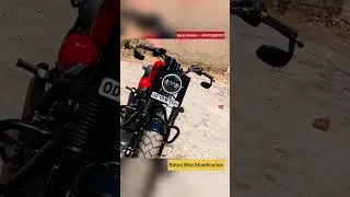 Bullet modification into bobber style | bullet modification | #viral | #shorts