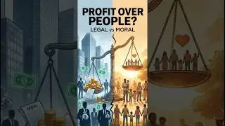 Big Companies: Profit Over People? Legal vs. Moral #AI #Shorts #Future #AGI #Technology #ScaryAI