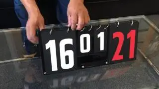 American Made Double-Sided Multi-Flap Scoreboard