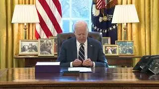 LIVE: President Biden signs the COVID relief bill