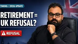 Retirement Ke Baad UK Visa Timing: Refusal Risk Kaise Kam? ⚠️✅