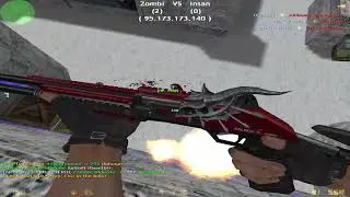 TİLT ADMİN 😤 - CS 1.6 Zombie Plague - zm_dust2snow_2011