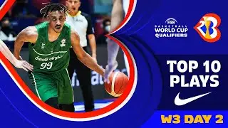 Nike Top 10 Plays - W3 Day 2 - FIBA Basketball World Cup 2023 Qualifiers