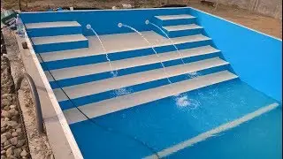 Instalare Membrana PVC Piscine