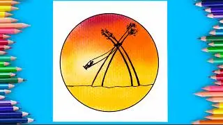 Dashain Festival Drawing steps | Linge ping !