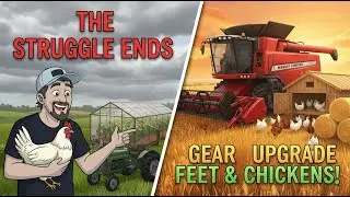 MASSIVE Gear Upgrade & CHICKENS 🚜 NO LEASING | FS25