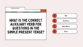 Simple Present Board Game Interactive Presentation