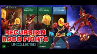 MCOC: RECURSION - RED GOBLIN AND COSMIC GHOST RIDER BOSS FIGHTS AND MORE (UNCOLLECTED MODE)