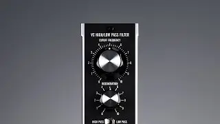 Moon Modular 517S VC High/Low Pass Filter