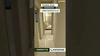 Runwal Bliss 3 BHK Sample Flat | Luxury 2 & 3 BHK Flats in Kanjurmarg East | Call: +919167667666