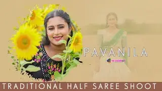 Pavanila | Traditional half saree shoot | Arcreationuk