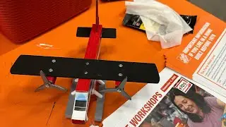 Aastha made rescue float plane || Home Depot ||kids workshop
