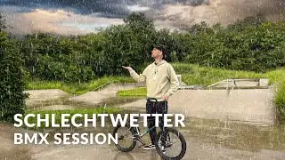 Schlechtwetter BMX Session in H&ouml;rup 🌧️ #bmx #session #bike #rain #h&ouml;rup #schlechtwetter #skatepark