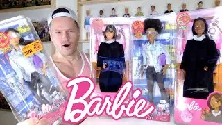 BARBIE BLACK HISTORY MONTH CAREER OF THE YEAR 2018 2019 ROBOTICS ENGINEER JUDGE UNBOXING REVIEW