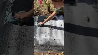 Cleaning Graves On Halloween 👻