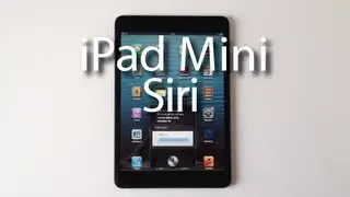 iPad mini : Le test de Siri (iOS 6)