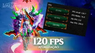 CHEGOU! AGORA A 120 FPS 🔥 | LOST LOREN