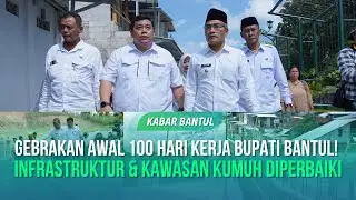 Program 100 Hari: Bupati dan Wakil Bupati Bantul Resmikan Sejumlah Proyek Strategis | Kabar Bantul
