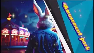 AI-Generated Bunny Goes Crazy at the Theme Park! | Funny AI Animation