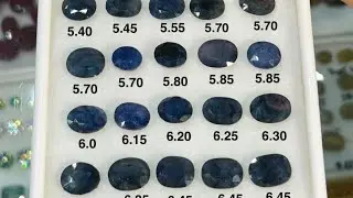 Original Neelam African Bangkok Thailand blue Sapphire #03155066472 Ceylon & Afghani sapphire bi ha