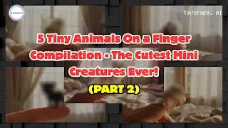 5 Tiny Animals On a Finger Compilation - The Cutest Mini Creatures Ever! 🐾✨ (PART 2)