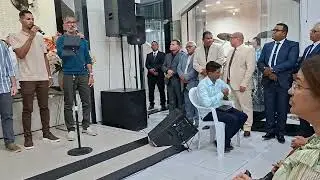 Grupo vozes, canta na primeira santa ceia, em ieadalpe-igarassu centro 