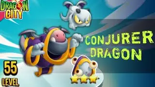 Dragon City : CONJURER DRAGON [LEGENDARY DRAGON]
