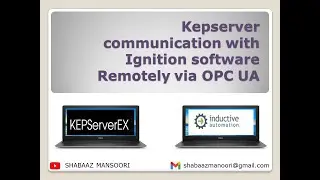 ||OPC| |UA|| |Remote | |Connection| & |Communication| between |Ignition| |software| & |kepserver v5|
