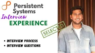 Persistent systems interview experience | Persistent system interview questions and answers