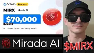 $MIRX - MIRADA AI TOKEN CRYPTO COIN HOW TO BUY MIRX GATE GATE.IO ETH ETHEREUM UNISWAP BLOCKCHAIN NEW
