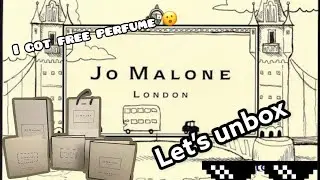 Unboxing Jo Malone London perfume | i got discount and free perfumes 😎