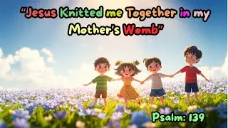 God Knitted Me Together-I am God's artwork_Uplifting Prophetic Song for Children of Faith_Ps139