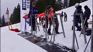 Sophie LOUBET - Coupe d&rsquo;Europe 2023 de #parasnowboard #snowboard . Un parcours impressionnant !