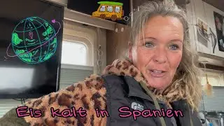 Am Geburtstag allein im Vanlife 🚐🇪🇸 #vlog #rescuedog #lebenimwohnmobil