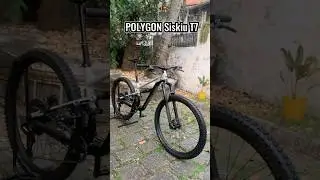 Unleash your wild side with the Polygon Siskiu T7!  Full suspension Downhill bike🌄🚵&zwj;♂️