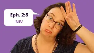 Memorize Ephesians 2:8 NIV with Motions & Pictures (Bible Drill Blue Cycle)