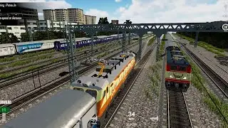 Indian Railways Game 🚆 || Indian Railway Games For Kids ||Passanger Train|| Railway Simulator India