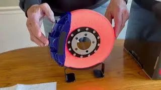 Brake Disc Ambient Lamp with Touch Switch | Unique Gift Idea For Car Guys