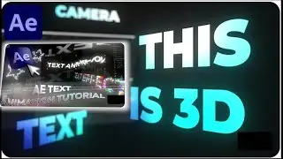 3D Text Animation in After Effects 2025 | Download Plugin for Free