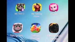 My talking Tom 2 Vs My Talking Horse Vs Talking Angela Vs Talking Dinosaur Vs Talking Tom Vs Panther