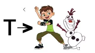 Ben 10 and olaf drawing #kidsvideo #ben10 #olaf  #easydrawing 