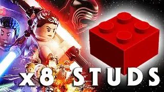 LEGO Star Wars: The Force Awakens x8 Stud Red Brick Location Guide