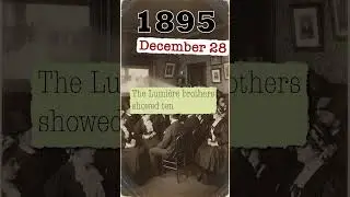 Today in History   December 28, 1895   The first commercial movie screening takes place in Paris