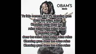 OBAM'S. rein (lyrics parole)